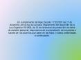 En cumplimiento del Real Decreto 1720/2007 de 21 de diciembre, por el que se aprueba Reglamento del desarrollo de la Ley Org PowerPoint PPT Presentation
