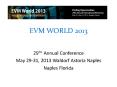 EVM WORLD 2013 PowerPoint PPT Presentation