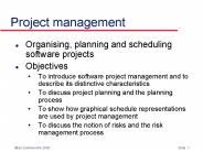 Project management