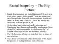 Racial Inequality  PowerPoint PPT Presentation