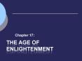 The Age of Enlightenment PowerPoint PPT Presentation