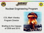 Nuclear Engineering Program