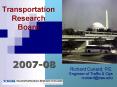 Transportation Research Board PowerPoint PPT Presentation