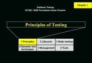 Principles of Testing