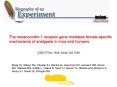 The melanocortin-1 receptor gene mediates female-specific mechanisms of analgesia in mice and humans. PowerPoint PPT Presentation