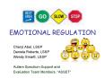 EMOTIONAL REGULATION PowerPoint PPT Presentation