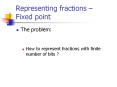 Representing fractions  PowerPoint PPT Presentation