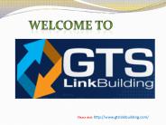 High Quality Link Building | SEO Services | Call (530) 781-2444