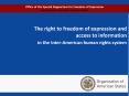 The right to freedom of expression and access to information in the Inter-American human rights system PowerPoint PPT Presentation