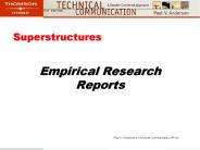 Empirical Research Reports