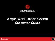 Angus Work Order System Customer Guide