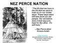 NEZ PERCE NATION PowerPoint PPT Presentation