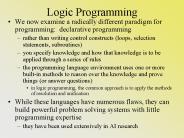Logic Programming