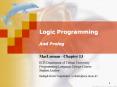 Logic Programming And Prolog PowerPoint PPT Presentation