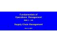 Fundamentals of Operations Management BUS 3  PowerPoint PPT Presentation