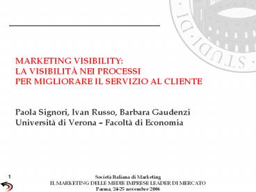 Visible Supply Chain Research