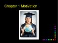 Chapter 1 Motivation PowerPoint PPT Presentation