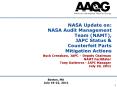 NASA Update on: NASA Audit Management Team (NAMT), JAPC Status PowerPoint PPT Presentation