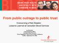From public outrage to public trust PowerPoint PPT Presentation