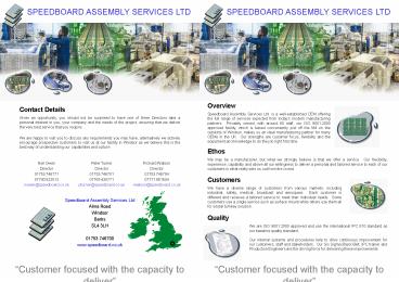 presentation player overlay