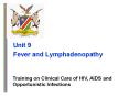 Fever and Lymphadenopathy PowerPoint PPT Presentation