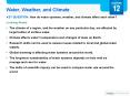 Water, Weather, and Climate PowerPoint PPT Presentation