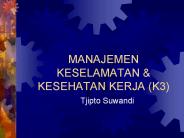 MANAJEMEN KESELAMATAN