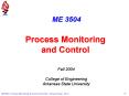 Process Monitoring and Control PowerPoint PPT Presentation