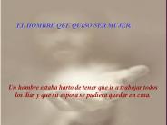 El hombre que quiso ser mujer