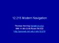 12.215 Modern Navigation PowerPoint PPT Presentation