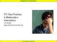 RTI: Best Practices in Mathematics Interventions Jim Wright www.interventioncentral.org PowerPoint PPT Presentation
