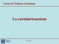 La cartolarizzazione PowerPoint PPT Presentation