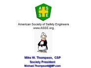 Mike W. Thompson, CSP