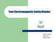 Your Electromagnetic Safety Blanket PowerPoint PPT Presentation