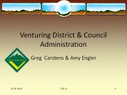 Venturing District
