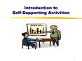 Introduction to Self-Supporting Activities PowerPoint PPT Presentation