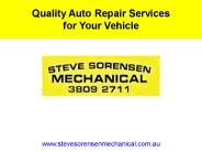 Quality Auto Repair Services For Your Vehicles