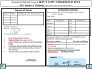 Science Notebook Layout DON