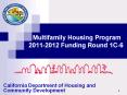 California Department of Housing and Community Development PowerPoint PPT Presentation