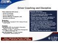 Driver Coaching and Discipline PowerPoint PPT Presentation