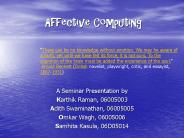Affective Computing