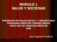 MODULO 1 SALUD Y SOCIEDAD PowerPoint PPT Presentation