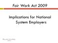 Fair Work Act 2009 PowerPoint PPT Presentation