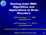 Resting-state fMRI: Algorithms and Applications to Brain Disorders