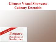 Glencoe Visual Showcase Culinary Essentials