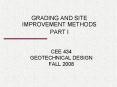 CEE 434 GEOTECHNICAL DESIGN FALL 2008 PowerPoint PPT Presentation