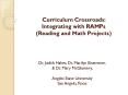 Curriculum Crossroads: Integrating with RAMPs (Reading and Math Projects) PowerPoint PPT Presentation