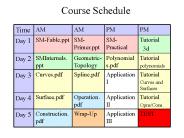 Course Schedule