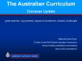 australian curriculum update PowerPoint PPT Presentation