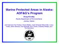Marine Protected Areas in Alaska: ADF PowerPoint PPT Presentation